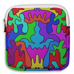 Colorful Design Mini Square Pouch by gasi