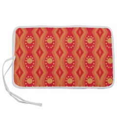 Background Pattern Texture Design Wallpaper Pen Storage Case (l) by Uceng