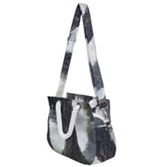 Trees Forest Woods Drawing Fantasy Dream Rope Handles Shoulder Strap Bag by Uceng