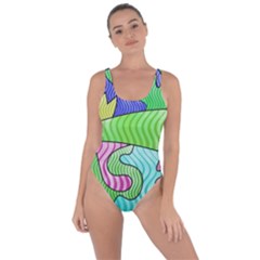 Colorful Stylish Design Bring Sexy Back Swimsuit by gasi