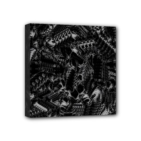 Xeno Frenzy Mini Canvas 4  X 4  (stretched) by MRNStudios