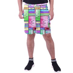 Colorful Pattern Men s Pocket Shorts by gasi