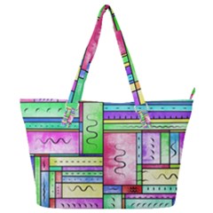 Colorful Stylish Design Full Print Shoulder Bag by gasi