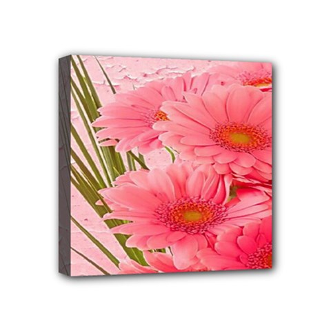 Nature Flowers Mini Canvas 4  X 4  (stretched) by Sparkle