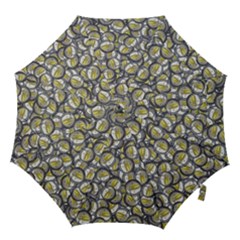 Gong Instrument Motif Pattern Hook Handle Umbrellas (medium) by dflcprintsclothing