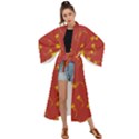 Background Pattern Texture Design Maxi Kimono View1