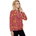 Background Pattern Texture Design Women s Lightweight Drawstring Hoodie View3