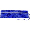 Abstract Tech Modern Pattern Roll Up Canvas Pencil Holder (L) View2