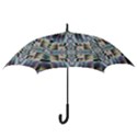 Modern Art Abstract Pattern Hook Handle Umbrellas (Small) View3