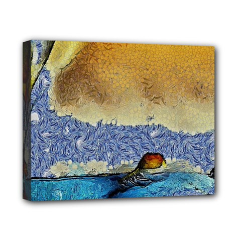 Abstract Painting Art Texture Canvas 10  X 8  (stretched) by Ravend