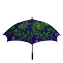 Fractal Spiral Abstract Background Golf Umbrellas View3