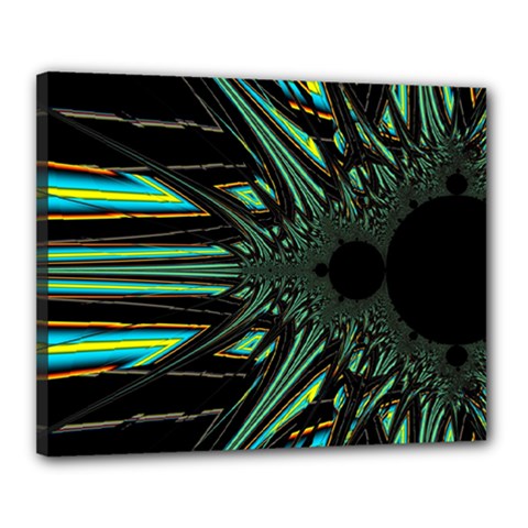 Art Pattern Abstract Design Canvas 20  X 16  (stretched) by Ravend