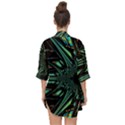 Art Pattern Abstract Design Open Front Chiffon Kimono View2