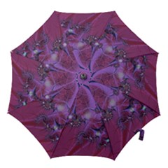 Fractal Math Abstract Abstract Art Hook Handle Umbrellas (small) by Ravend