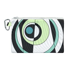 Abstraction 73 Canvas Cosmetic Bag (large) by Mazipoodles