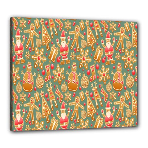 Pattern Seamless Canvas 24  X 20  (stretched) by artworkshop