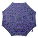 Vertical Striped Ornate Seamless Pattern Hook Handle Umbrellas (Medium) View1