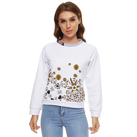 Im Fourth Dimension Xiglute Women s Long Sleeve Raglan Tee by imanmulyana