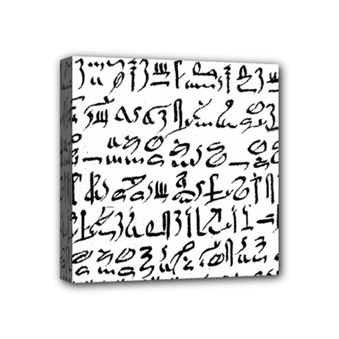 Sanscrit Pattern Design Mini Canvas 4  X 4  (stretched) by dflcprintsclothing