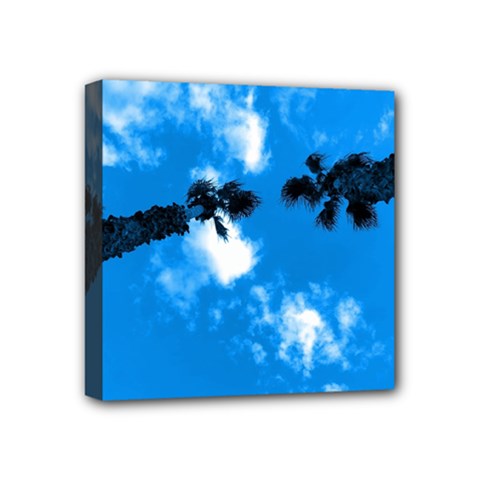 Trees & Sky In Martinsicuro, Italy  Mini Canvas 4  X 4  (stretched) by ConteMonfrey