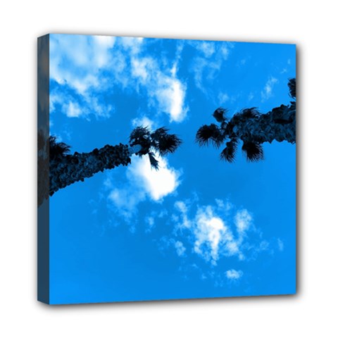 Trees & Sky In Martinsicuro, Italy  Mini Canvas 8  X 8  (stretched) by ConteMonfrey