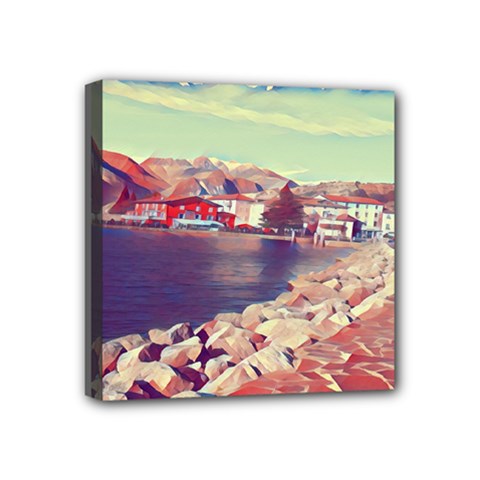 Garda! Mini Canvas 4  X 4  (stretched) by ConteMonfrey