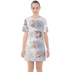 There`s Not Such A Thing As Too Much Garlic! Sixties Short Sleeve Mini Dress by ConteMonfrey