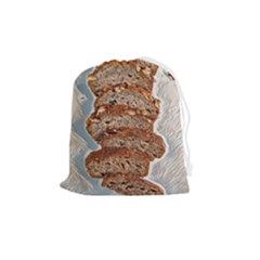 Bread Is Life - Italian Food Drawstring Pouch (medium) by ConteMonfrey