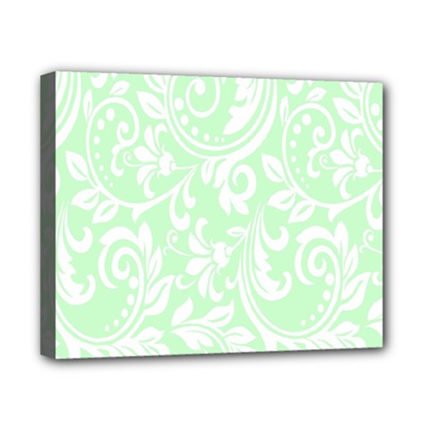 Clean Ornament Tribal Flowers  Canvas 10  X 8  (stretched) by ConteMonfrey