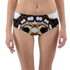  Im Fourth Dimension Trockit Reversible Mid-waist Bikini Bottoms by imanmulyana