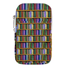 Books On A Shelf Waist Pouch (small) by TetiBright