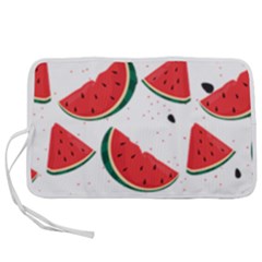Watermelon Seamless Pattern Pen Storage Case (m) by Jancukart