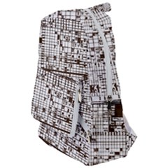 Antique Oriental Town Map  Travelers  Backpack by ConteMonfrey