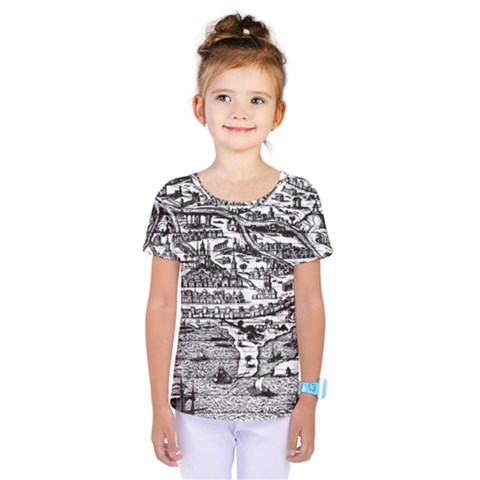 Old Civilization Kids  One Piece Tee by ConteMonfrey
