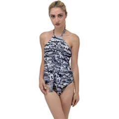 Old Civilization Go With The Flow One Piece Swimsuit by ConteMonfrey