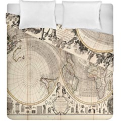 Mapa Mundi - 1774 Duvet Cover Double Side (king Size) by ConteMonfrey