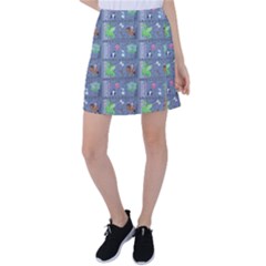 Micro Dnd Tennis Skirt by NerdySparkleGoth