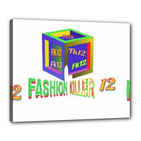 Fashionkiller12 Canvas 20  X 16  (stretched) by 1212