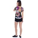 Pop Socket - Gemz Back Circle Cutout Sports Tee View2