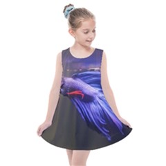 Betta Fish Photo And Wallpaper Cute Betta Fish Pictures Kids  Summer Dress by StoreofSuccess