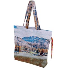 Trentino Alto Adige, Italy  Drawstring Tote Bag by ConteMonfrey