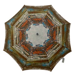 Boats On Lake Garda, Italy  Hook Handle Umbrellas (medium) by ConteMonfrey