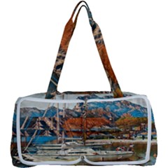 Boats On Lake Garda, Italy  Multi Function Bag by ConteMonfrey