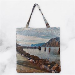 Ducks On Gardasee Grocery Tote Bag by ConteMonfrey