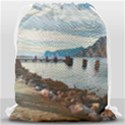 Ducks on Gardasee Drawstring Bag (Large) View2