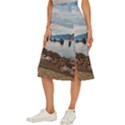 Ducks on Gardasee Midi Panel Skirt View2