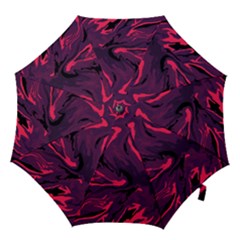 Abstract Pattern Texture Art Hook Handle Umbrellas (medium) by Jancukart
