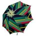 Pattern Abstract Geometric Design Hook Handle Umbrellas (Small) View2