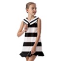 Brittany Flag Kids  Pilgrim Collar Ruffle Hem Dress View2