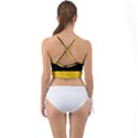 Baden Wurttemberg Flag Mini Tank Bikini Top View2